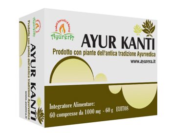 AYUR KANTI 60 COMPRESSE 1 G - farmascienza.it