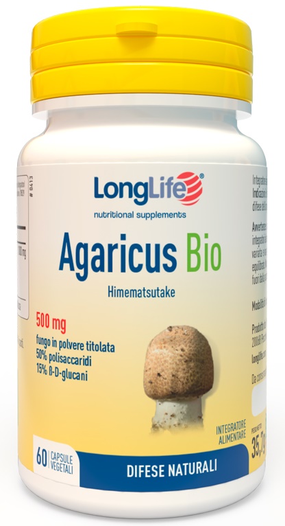 LONGLIFE AGARICUS BIO 60 CAPSULE VEGETALI - farmascienza.it