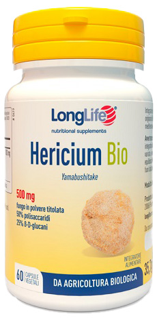 LONGLIFE HERICIUM BIO 60 CAPSULE VEGETALI - farmascienza.it