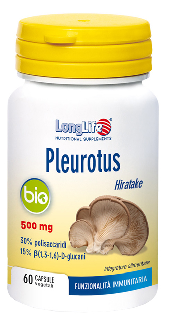 LONGLIFE PLEUROTUS BIO 60 CAPSULE - farmascienza.it