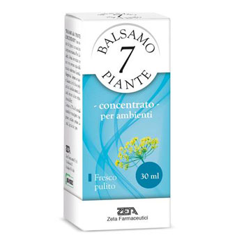 BALSAMO DELLE 7 PIANTE FRESCO PULITO SOLUZIONE CONCENTRATA PER AMBIENTI 30 ML - farmascienza.it