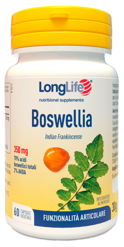 LONGLIFE BOSWELLIA 60 CAPSULE VEGETALI - farmascienza.it