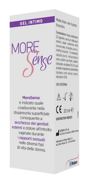 MORESENSE GEL TUBO 30 ML - farmascienza.it