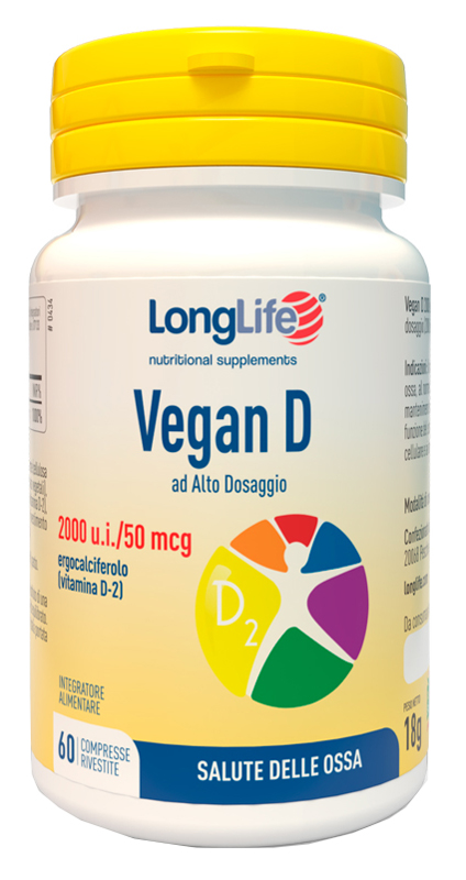LONGLIFE VEGAN D 60 COMPRESSE - farmascienza.it