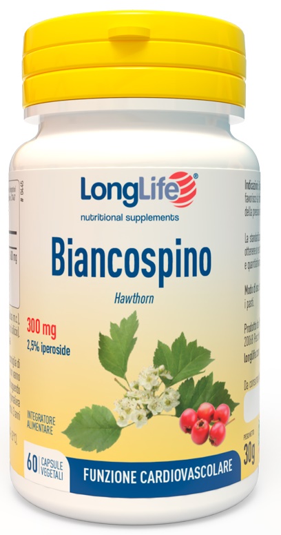 LONGLIFE BIANCOSPINO 60 CAPSULE VEGETALI - farmascienza.it