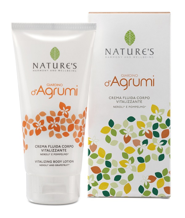 NATURE'S IL GIARDINO D'AGRUMI CREMA FLUIDA CORPO VITALIZZANTE 150 ML - farmascienza.it
