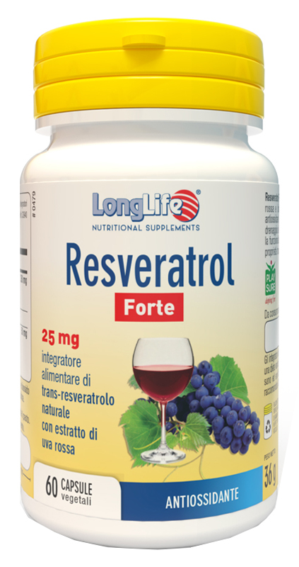 LONGLIFE RESVERATROL FORTE 60 CAPSULE - farmascienza.it