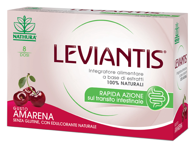 LEVIANTIS SENZA GLUTINE GUSTO AMARENA 8 DOSI / 16 BUSTE - farmascienza.it