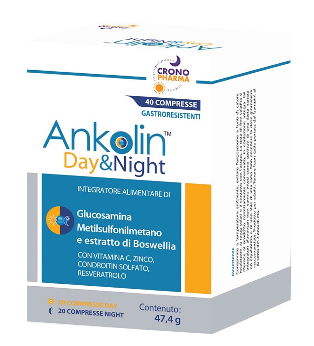 ANKOLIN DAY&NIGHT 20 COMPRESSE GASTRORESISTENTI DAY + 20 COMPRESSE GASTRORESISTENTI NIGHT - farmascienza.it