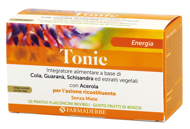 TONIC 10 FLACONCINI DA 10 ML SENZA MIELE - farmascienza.it