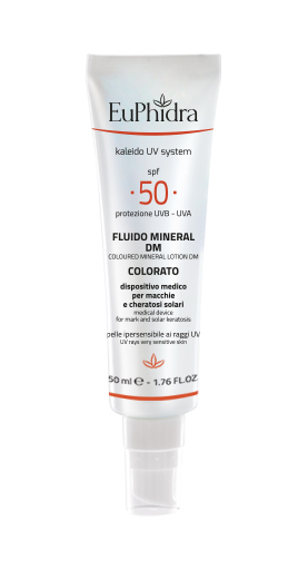 EUPHIDRA KALEIDO UV SYSTEM FLUIDO SOLARE VISO 50 DM - farmascienza.it