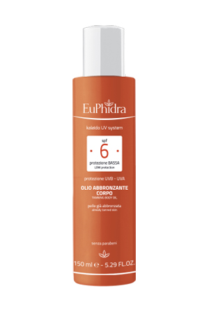 EUPHIDRA KALEIDO UV SYSTEM OLIO SOLARE CORPO 6 - farmascienza.it