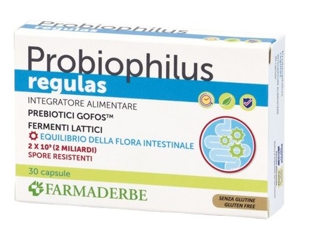 PROBIOPHILUS REGULAS 30 CAPSULE 15 G - farmascienza.it