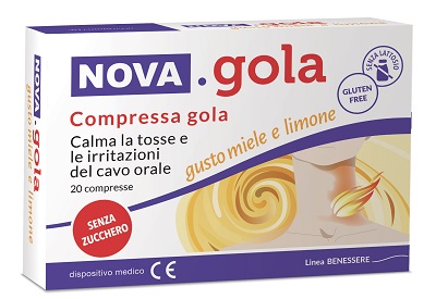 NOVA GOLA LIMONE/MIELE 20 COMPRESSE - farmascienza.it