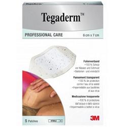 TEGADERM MEDICAZIONE IMPERMEABILE TRASPARENTE 5 PEZZI 6X7 CM - farmascienza.it