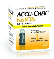 LANCETTE PUNGIDITO ACCU-CHEK FASTCLIX 100 + 2 PEZZI - farmascienza.it