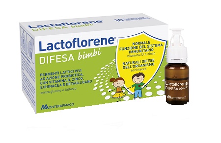LACTOFLORENE DIFESA BAMBINI 10 FLACONI 100 ML - farmascienza.it