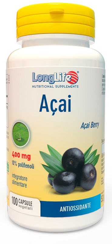 LONGLIFE ACAI 100 CAPSULE VEGETALI - farmascienza.it