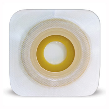 PLACCA PIANA MODELLABILE PER STOMIA DUE PEZZI 22-33MM FLANGIA 48MM CON ADESIVO IDROCOLLOIDALE 5 PEZZI - farmascienza.it