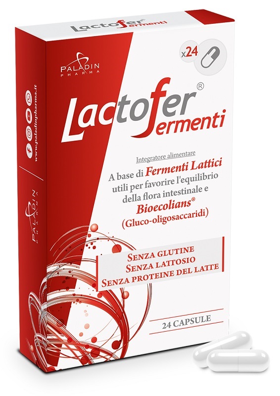 LACTOFER FERMENTI 24 CAPSULE - farmascienza.it