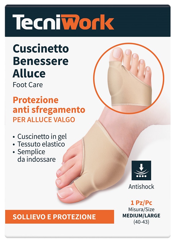 BENESSERE ALLUCE CUSCINETTO MEDIUM/LARGE 1 PEZZO - farmascienza.it