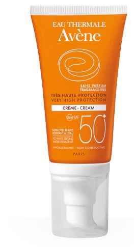 AVENE SOLARE CREMA SPF 50+ SENZA PROFUMO 50 ML - farmascienza.it