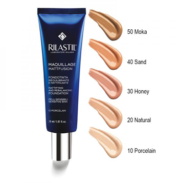 RILASTIL MAQUILLAGE FONDOTINTA RIEQUILIBRANTE MATTIFIANT 20 30 ML - farmascienza.it
