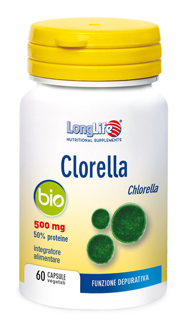 LONGLIFE CLORELLA BIO 60 CAPSULE VEGETALI - farmascienza.it