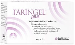 FARINGEL PLUS 20 STICK PACK 7 ML - farmascienza.it