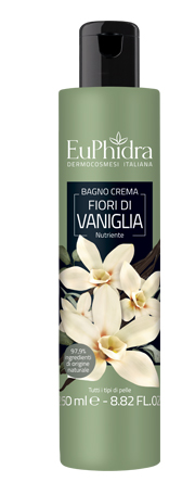 EUPHIDRA BAGNOCREMA NUTR VANIGLIA BAGNO CREMA IN FLACONE CON ETICHETTA - farmascienza.it