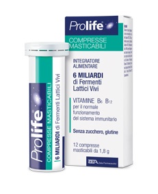 PROLIFE COMPRESSE MASTICABILI INTEGRATORE ALIMENTARE IN TUBETTO CON ASTUCCIO - farmascienza.it
