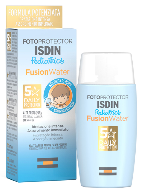 FOTOPROTECTOR PEDIATRICS FUSION WATER SPF50 - farmascienza.it