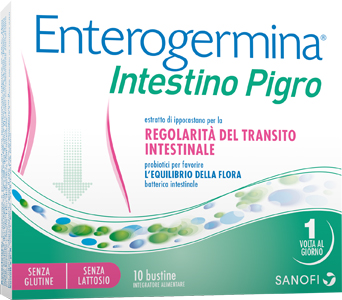 ENTEROGERMINA INTESTINO PIGRO 10 BUSTINE - farmascienza.it