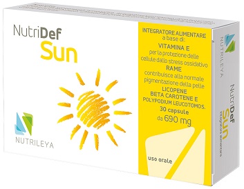 NUTRIDEF SUN 30 CAPSULE - farmascienza.it
