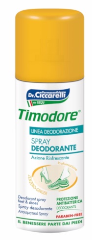 TIMODORE SPRAY DEODORANTE ALLO ZENZERO 150 ML - farmascienza.it