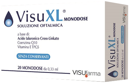 VISUXL MONODOSE SOLUZIONE OFTALMICA 20 PEZZI 0,33 ML - farmascienza.it
