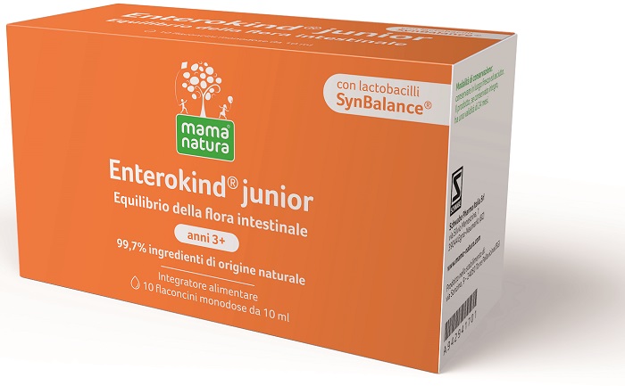 MAMA NATURA ENTEROKIND JUNIOR 10 FLACONCINI 10 ML - farmascienza.it