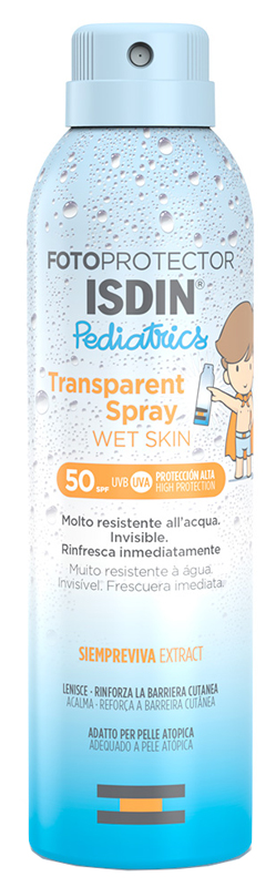 FOTOPROTECTOR PED TRASPARENT SPRAT SPF50 250 ML - farmascienza.it