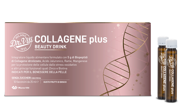 DR VITI COLLAGENE BEAUTY DRINK PLUS 250 ML - farmascienza.it