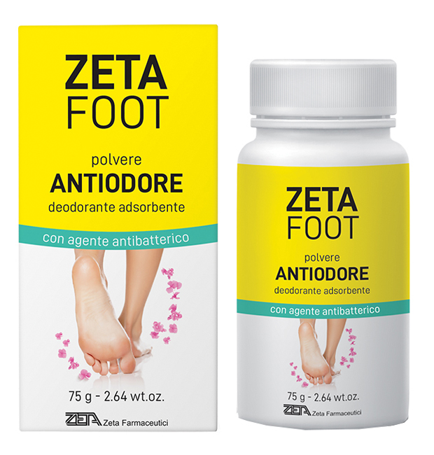 ZETAFOOT POLVERE ANTIODORE 75 G - farmascienza.it