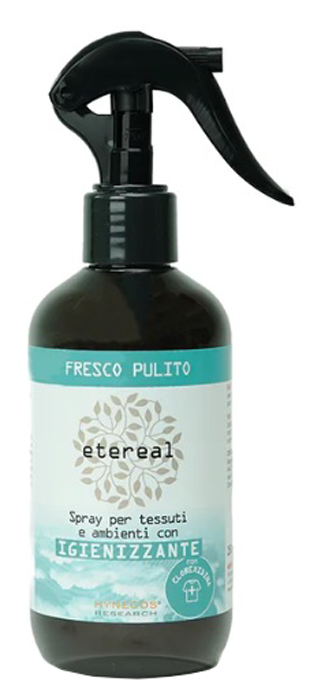 ETEREAL SPRAY PER TESSUTI E AMBIENTI IGIENIZZANTE FRESCO PULITO 250 ML - farmascienza.it
