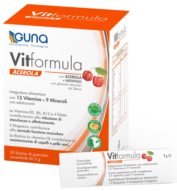VITFORMULA ACEROLA 30 STICK 2 G - farmascienza.it