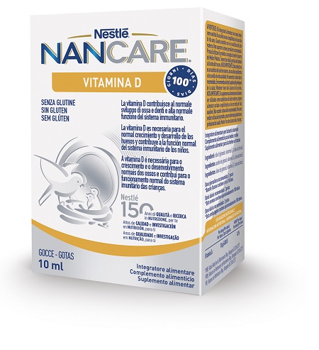 NANCARE VITAMINA D GOCCE 10 ML - farmascienza.it