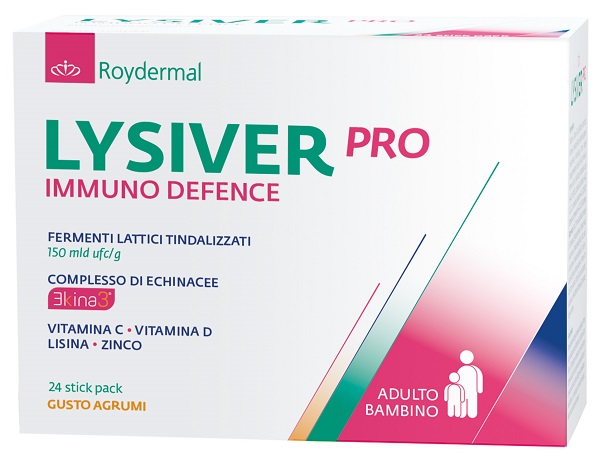 LYSIVER PRO IMMUNO DEFENCE 24 STICK PACK DA 3 G - farmascienza.it