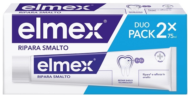 ELMEX RIPARA SMALTO 2 PEZZI 75 ML - farmascienza.it
