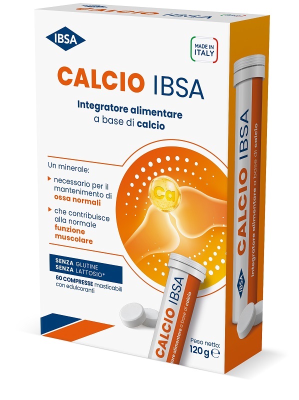 CALCIO IBSA 60 COMPRESSE - farmascienza.it