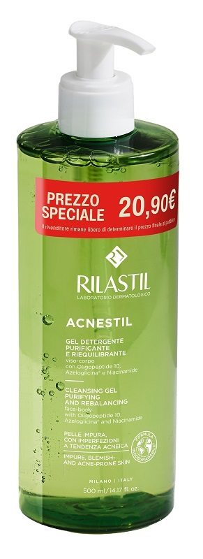 RILASTIL ACNESTIL GEL DETERGENTE 500 ML SPECIAL PRICE - farmascienza.it