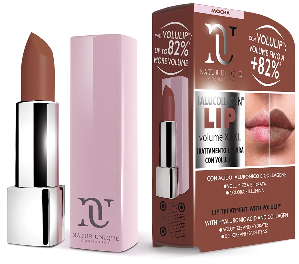 NATUR UNIQUE IALUCOLLAGEN LIP STICK VOLUME XXXL MOCHA 4,2 ML - farmascienza.it