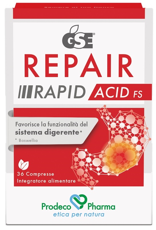 GSE REPAIR RAPID ACID FS 36 COMPRESSE - farmascienza.it