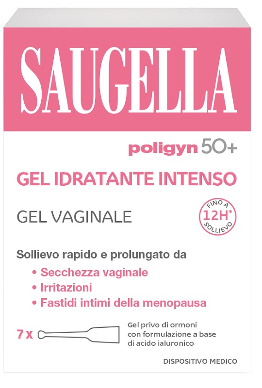 SAUGELLA POLIGYN 50+ GEL IDRATANTE INTENSO 7 TUBETTI MONODOSE DA 4 ML - farmascienza.it
